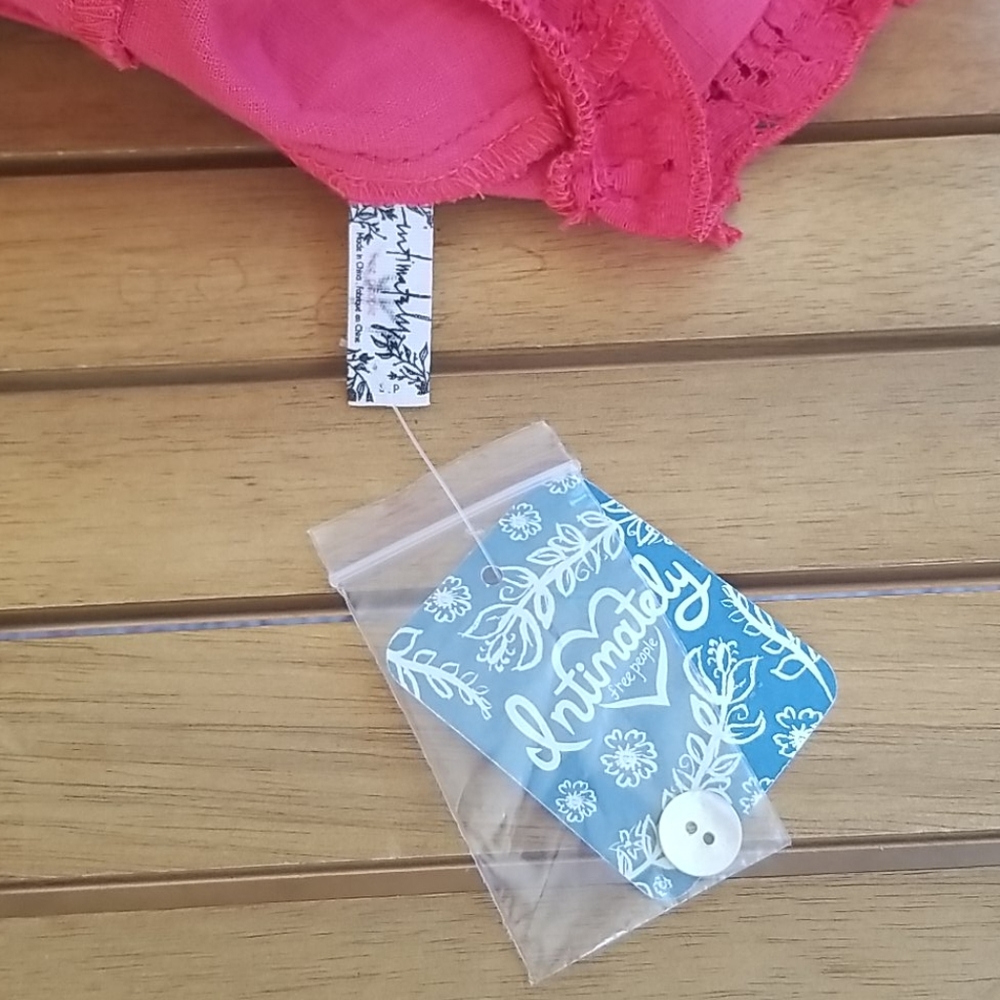 Free People Lace Crop Top - Picture 5 of 6